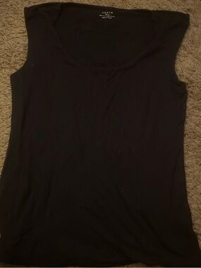Black tank top